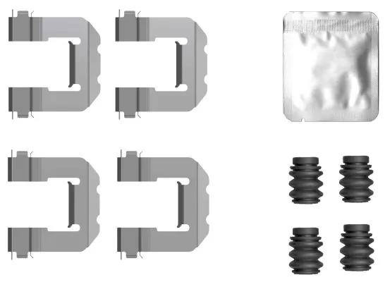Kit d'accessoires, plaquette de frein a disque