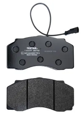 Kit de plaquettes de frein, frein à disque TEXTAR 2907702