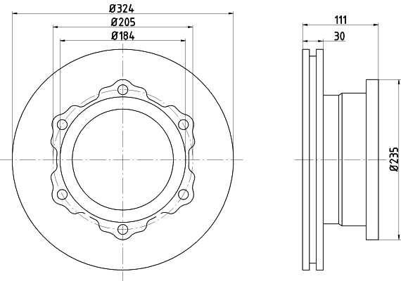 Disque de frein TEXTAR 93087800