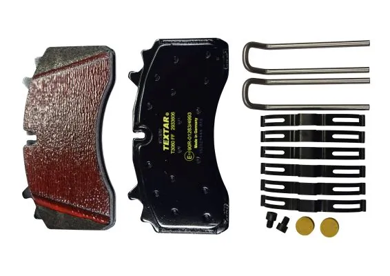 Kit de plaquettes de frein, frein à disque TEXTAR 2933606
