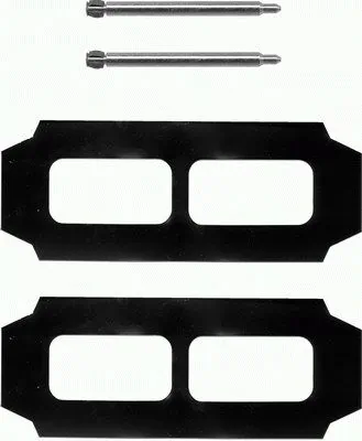 Kit d'accessoires, plaquette de frein a disque