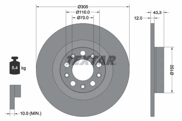 TARCZA HAM. JEEP T. COMPASS/RENEGADE 1,3 4X4 20-