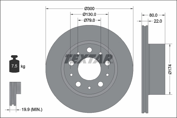 TARCZA HAM. FIAT T. DUCATO 2,2 D 21-
