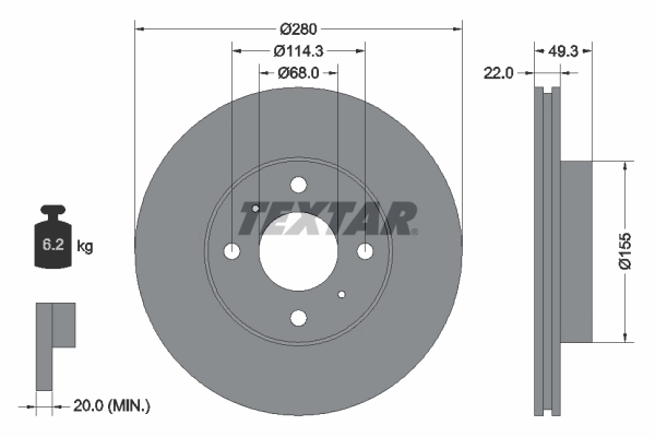 Disque de frein