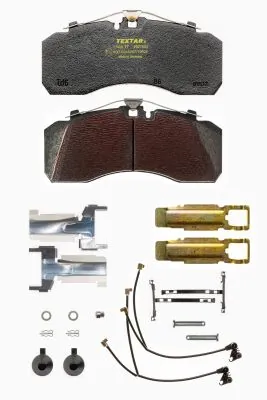 Kit de plaquettes de frein, frein à disque