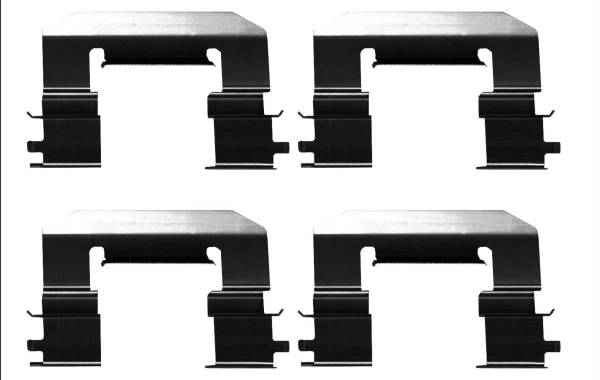 Kit d'accessoires, plaquette de frein a disque