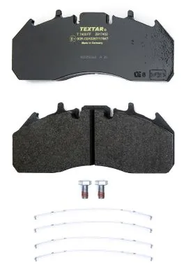 Kit de plaquettes de frein, frein à disque TEXTAR 2917402