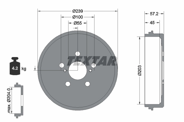 Tambour de frein