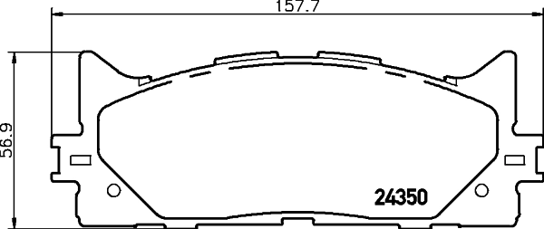 Brake Pad Set, disc brake 2