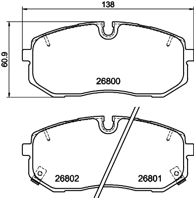 KLOCKI HAM. HYUNDAI P. I20 1,6 T-GDI 20-