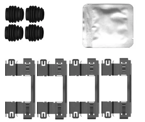 Kit d'accessoires, plaquette de frein a disque