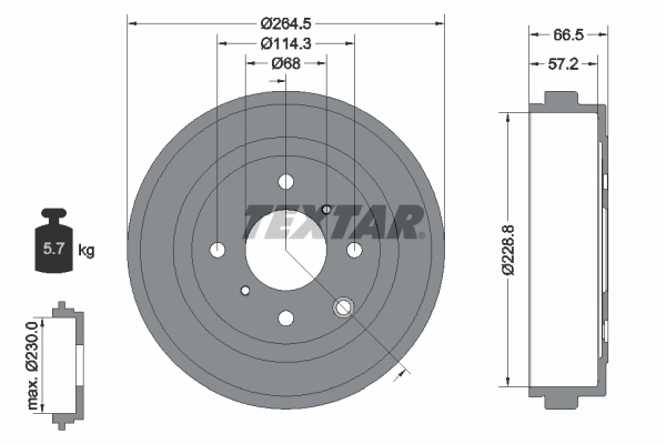 Tambour de frein