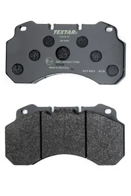 Kit de plaquettes de frein, frein à disque TEXTAR 2910004