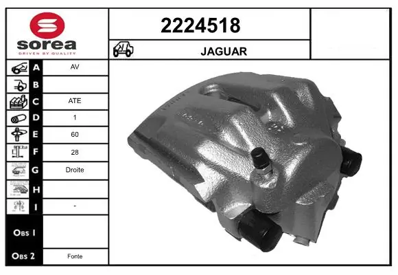 Étrier de frein EAI 2224518