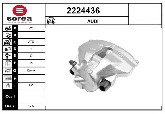 Étrier de frein EAI 2224436