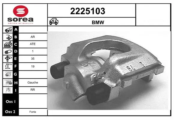 Étrier de frein EAI 2225103