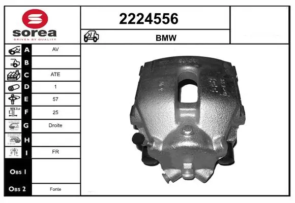 Étrier de frein EAI 2224556