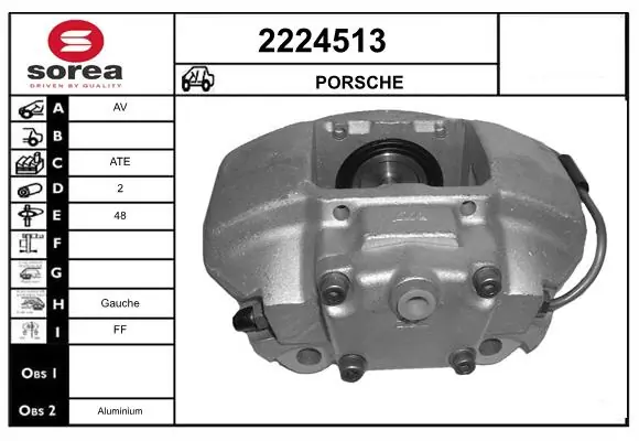 Étrier de frein EAI 2224513