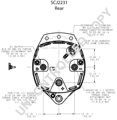 Alternateur BOM-Prestolite SCJ2231