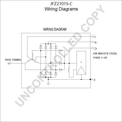 Alternateur BOM-Prestolite JFZ2101S-C