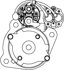 Démarreur BOM-Prestolite M93R3007SE