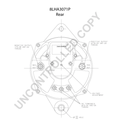 Alternateur BOM-Prestolite 8LHA3071P