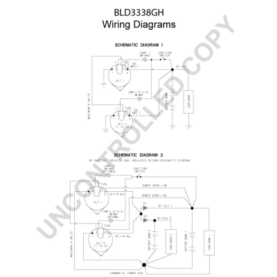 Alternateur BOM-Prestolite BLD3338GH