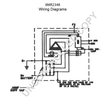 Alternateur BOM-Prestolite 8MR2348
