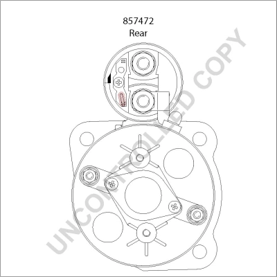 Démarreur BOM-Prestolite 857472GB