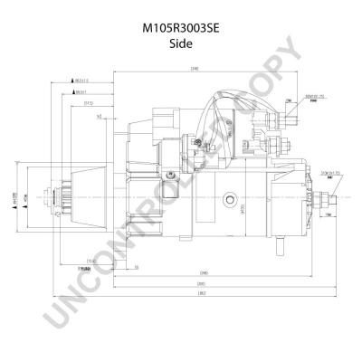 Démarreur BOM-Prestolite M105R3003SE