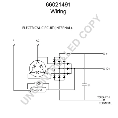 Alternateur BOM-Prestolite 66021491