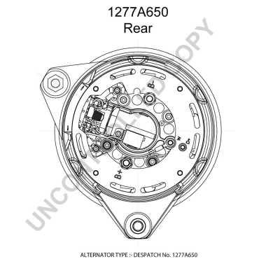 Alternateur BOM-Prestolite 1277A650
