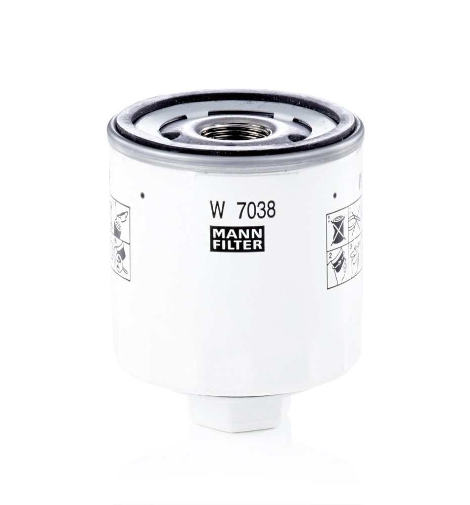 MANN-FILTER W7038 — Фільтр масляний