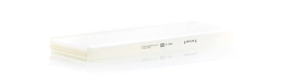 Filtre, air de l'habitacle MANN-FILTER CU 3649