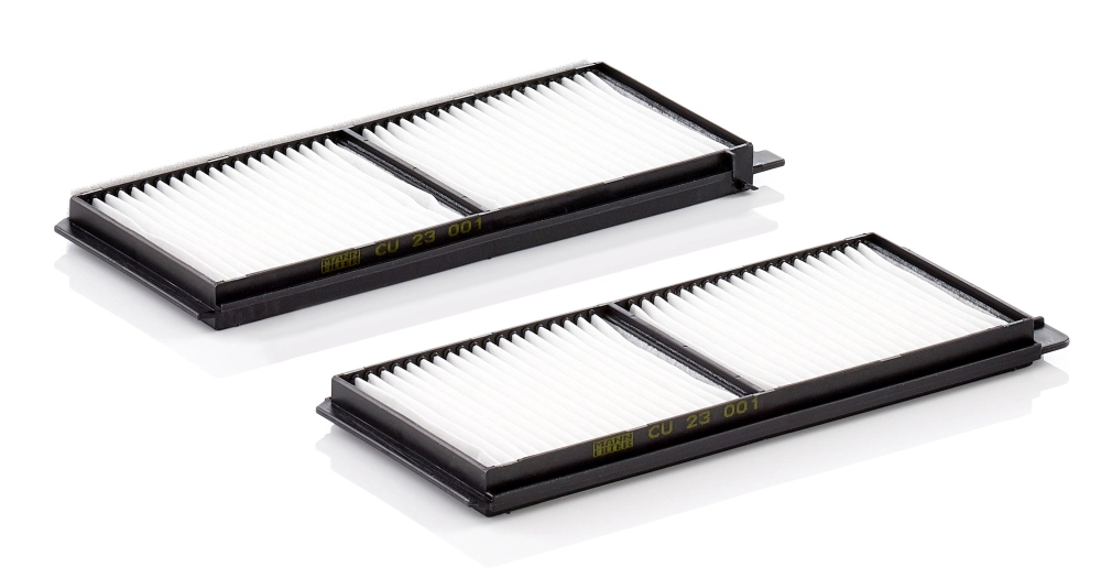 Filtre, air de l'habitacle MANN-FILTER CU 23 001-2