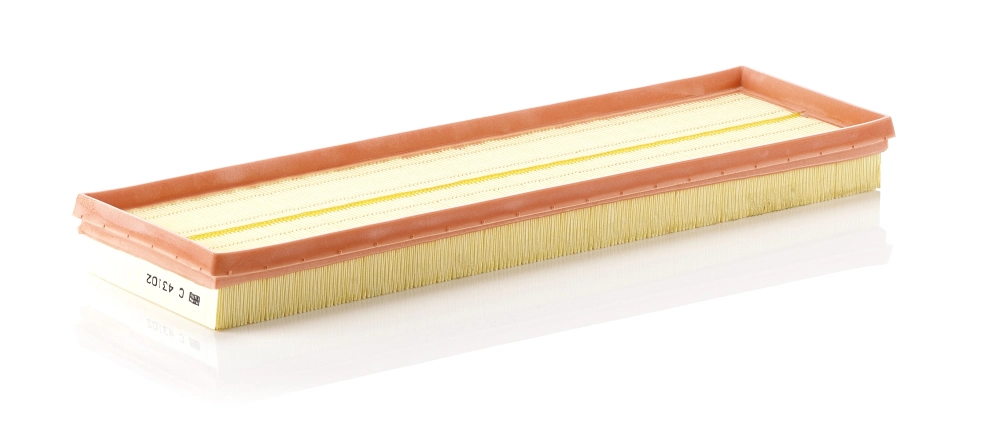 MANN-FILTER C43102 — Фільтр повітряний VW GOLF VI 09-, JETTA III, IV 05- 2.5 V5 (вир-во MANN)
