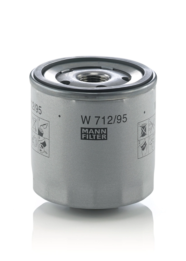 MANN-FILTER W712/95 — Фільтр масляний