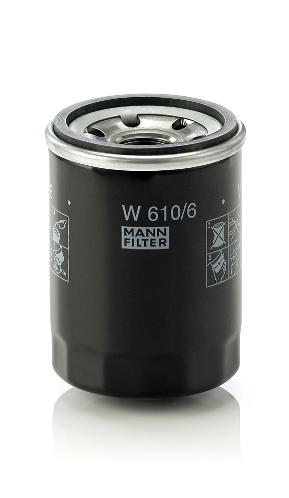 MANN-FILTER W610/6 — Фільтр масляний