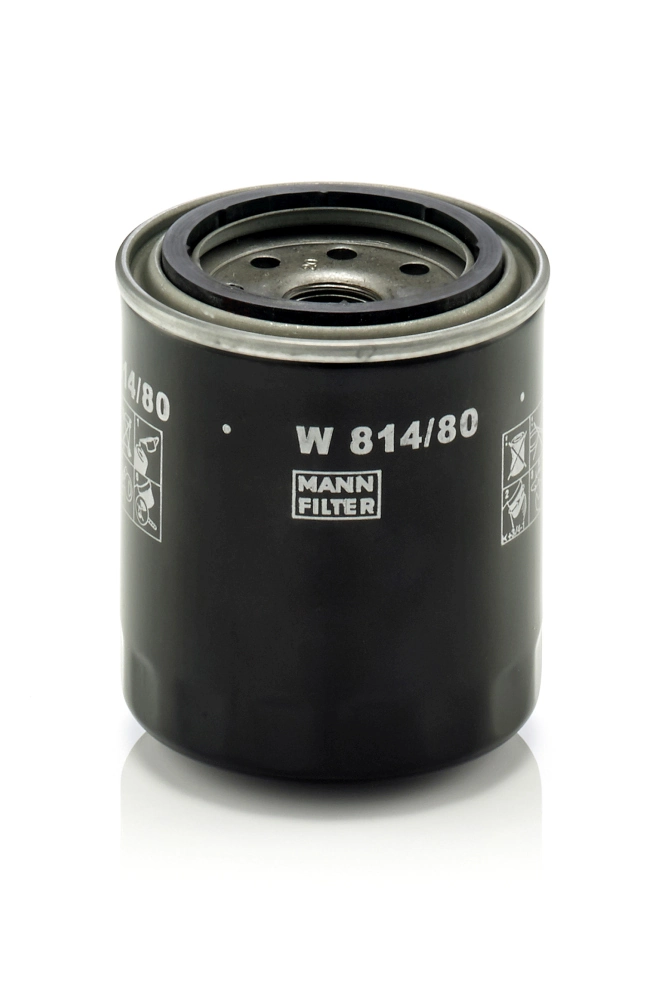 MANN-FILTER W814/80 — Фільтр оливний двигуна (вир-во MANN)