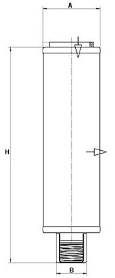 Filtres , air comprime MANN-FILTER LE 2002