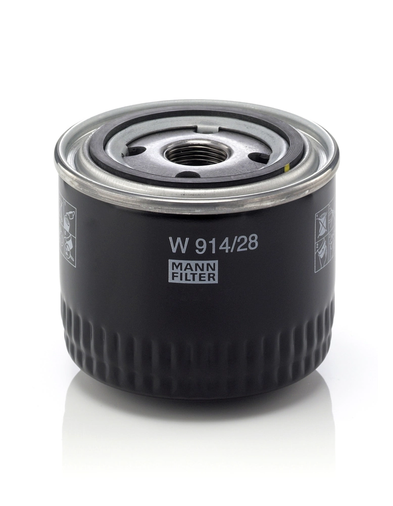 MANN-FILTER W914/28 — Фільтр оливний двигуна (вир-во MANN)