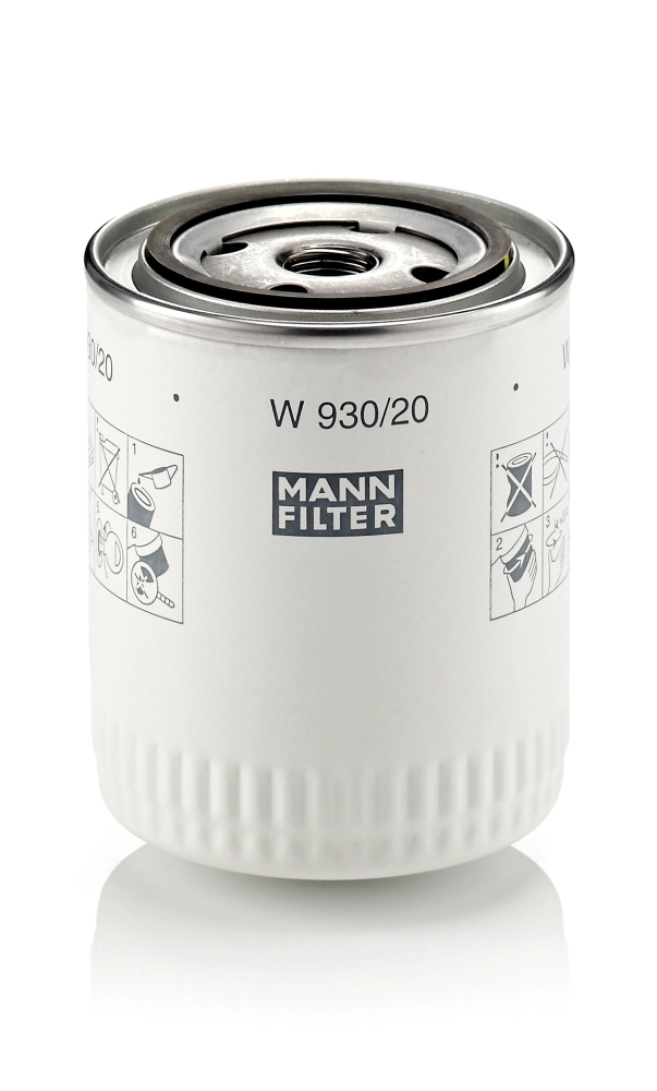 MANN-FILTER W930/20 — Фільтр оливний двигуна LR RANGE ROVER I, II 75-02 (вир-во MANN)
