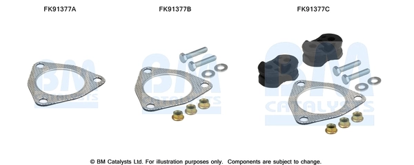 Kit d'assemblage, catalyseur BM CATALYSTS FK91377