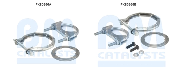 Mounting Kit, catalytic converter