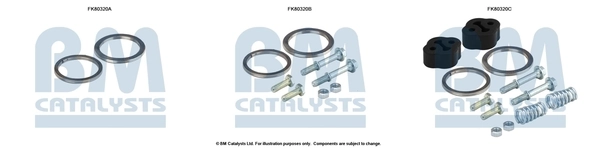 Kit d'assemblage, catalyseur BM CATALYSTS FK80320