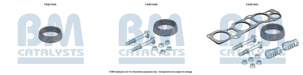 Mounting Kit, catalytic converter