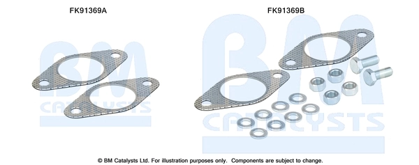 Mounting Kit, catalytic converter