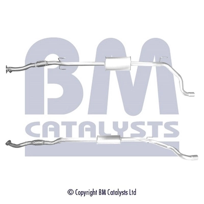 Tuyau d'échappement BM CATALYSTS BM50447