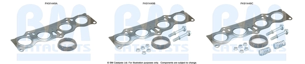 Kit d'assemblage, catalyseur BM CATALYSTS FK91449