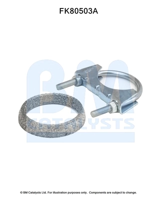 Kit d'assemblage, catalyseur BM CATALYSTS FK80503